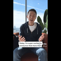 Shou Chew shares a special message on behalf of entire Tik TOk team to thanks his community of 150 million Americans